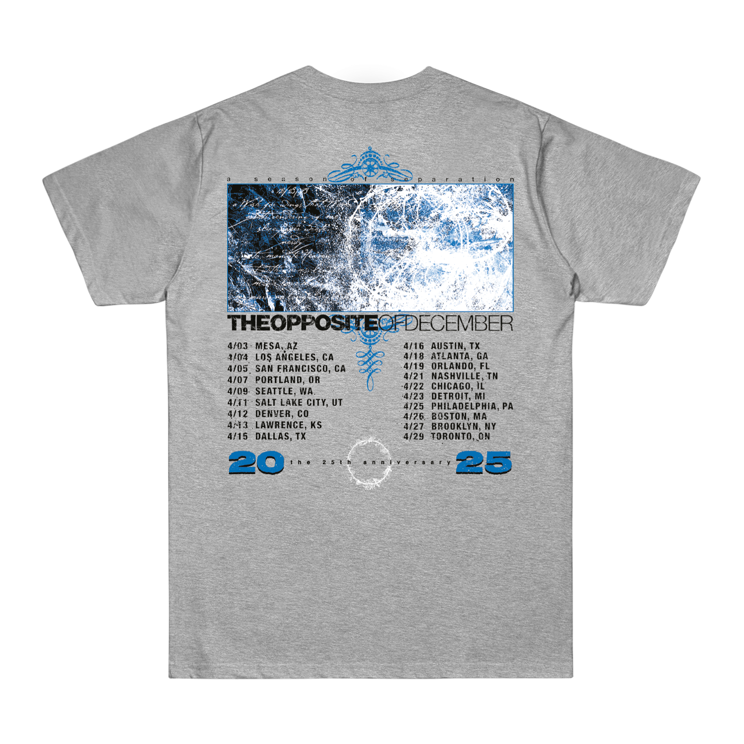 OOD Tour Grey Tee