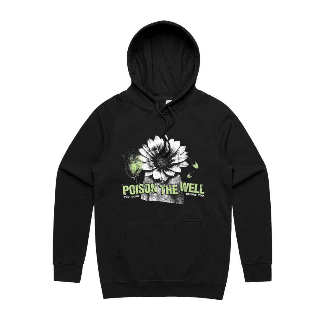 Flower Black Hoodie