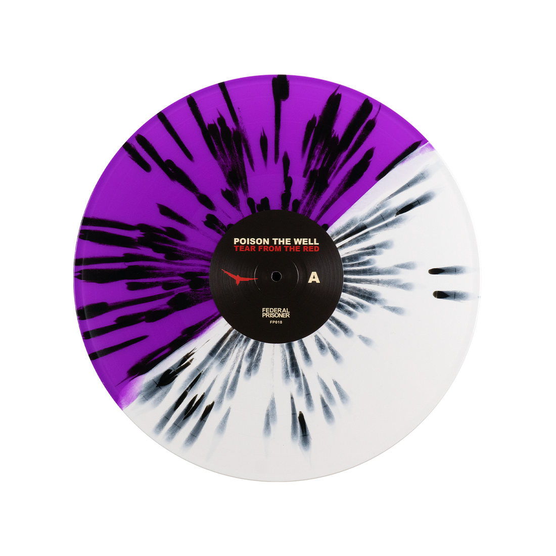 Tear From The Red 12" VInyl - Half Purple Half White with Black Splatter Variant