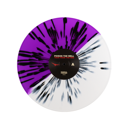 Tear From The Red 12" VInyl - Half Purple Half White with Black Splatter Variant