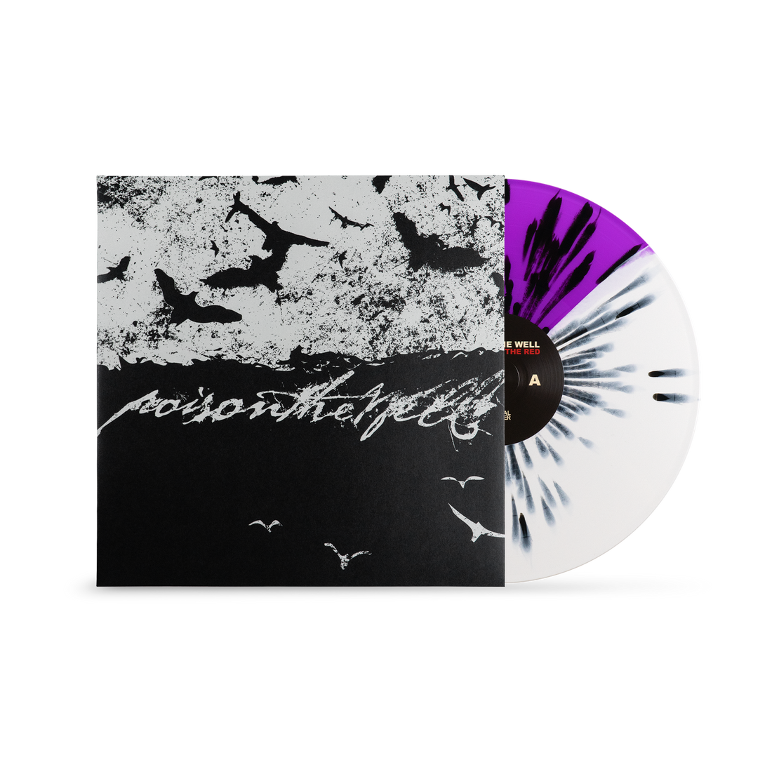 Tear From The Red 12" VInyl - Half Purple Half White with Black Splatter Variant