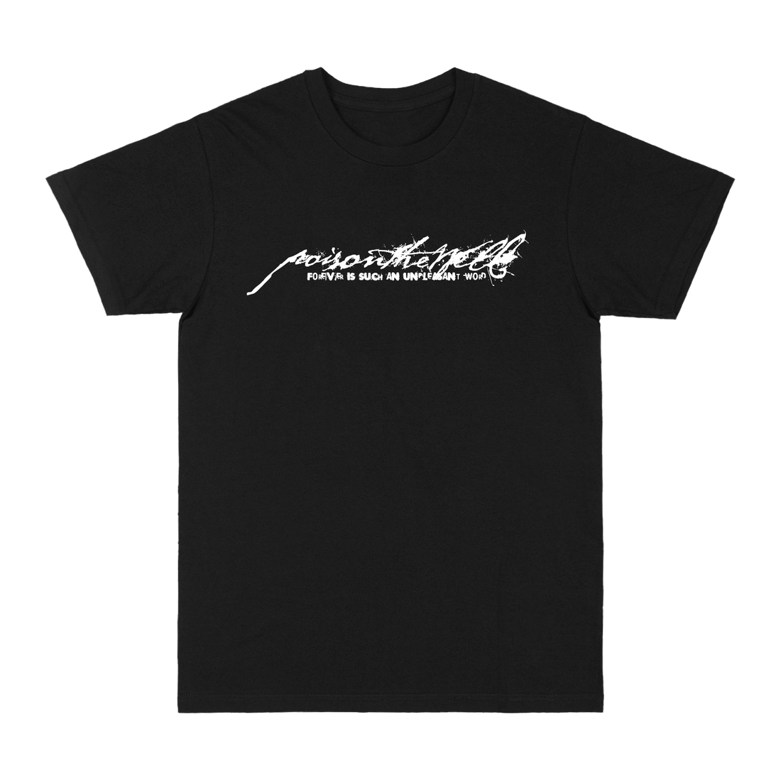 Rose Black Tee