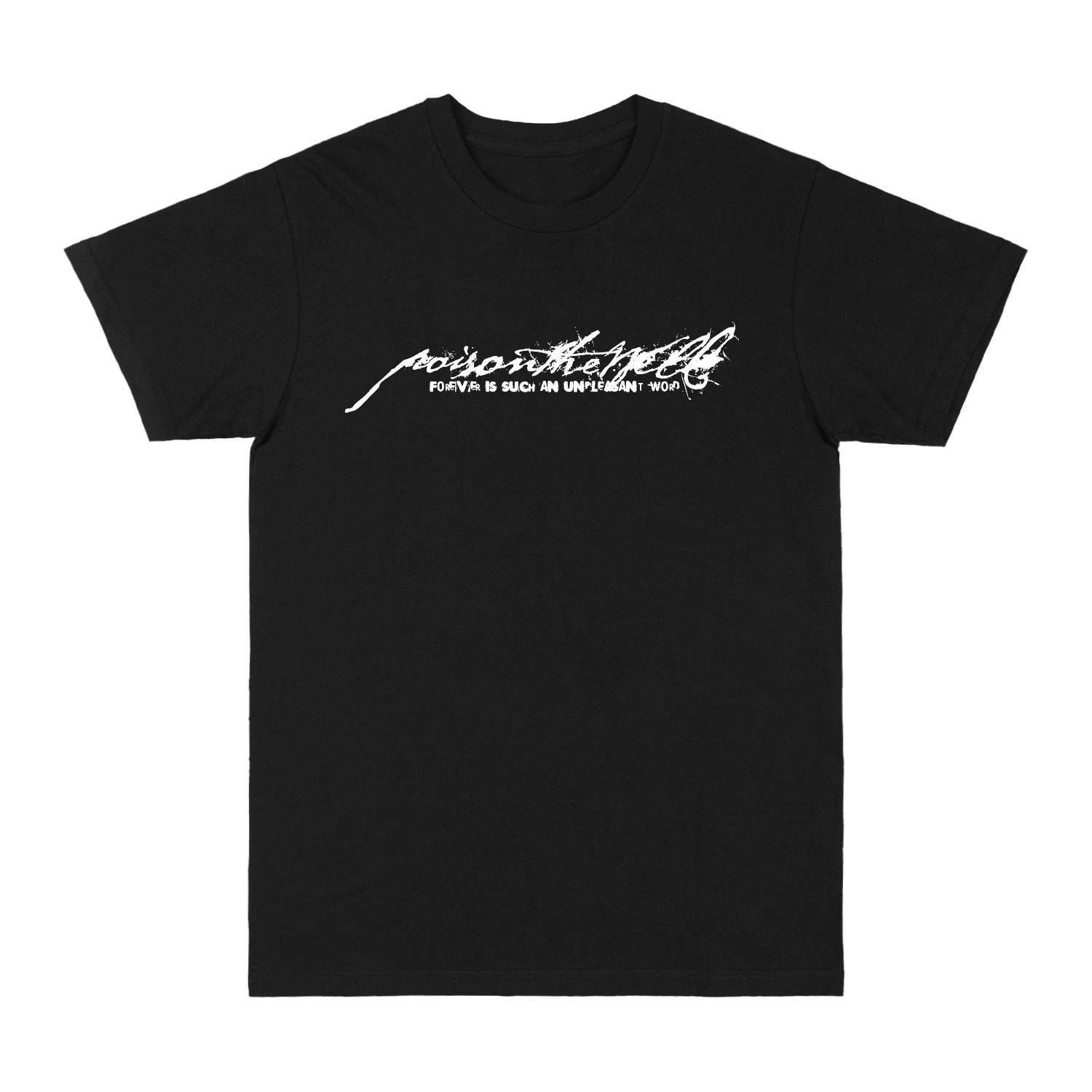 Rose Black Tee